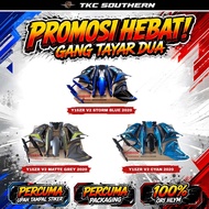 coverset cover set bodyset y15zr ysuku V2  biru storm dynamic grey matt hijau cyan petronas 2019 ori