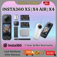 Insta360 X5 | X4 AIR | X4 Waterproof 8K 360°Action Camera Built-in Wind Guard 3-Hour Battery Stabili