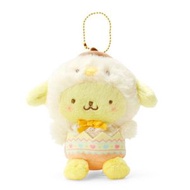 POMPOMPURIN 布甸狗 日版 小雞造型 毛絨 公仔 毛公仔 匙扣 鑰匙鍊 吊飾 掛件 布丁狗 2023 (復活節系列)