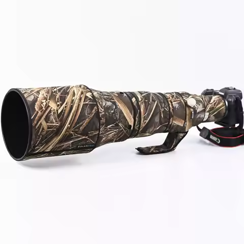 ROLANPRO Waterproof Lens Camouflage Coat for Canon RF 600mm F/4 L IS USM Protective Sleeve Canon rf 