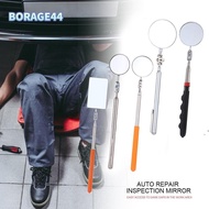 BORAGE44 Telescopic Inspection Handheld Round Mirror Car Tools Extendable Angle View
