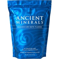 Ancient Minerals Magnesium Bath Flakes – Pure Zechstein Magnesium Chloride for Soaking and Whole-Bod