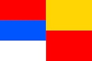 magFlags Large Flag Prague 15 | Prague 15 part of city Prague | landscape flag | 1.35m² | 14.5sqft |
