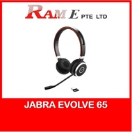 Jabra Evolve 65 Mono/Stereo & UC Default/MS Certified, Professional Wireless Headset With Dual Conne