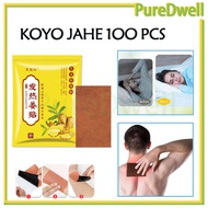 100pcs ginger patch herbal ginger patch joint bone therapy/ ginger patch gout treatment