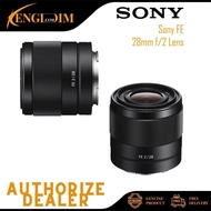 Sony 28mm f/2 Lens | FE 28mm