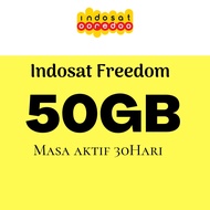 Voucher Indosat Freedom Unlimited 50GB 30hr