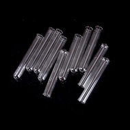 COD ☂10Pcs Pyrex Glass Blowing Tubes 4 Inch Long Thick Wall Test Tube 15100mm