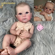 MRB 18 นิ้วทาสีแล้ว Reborn Bettie ตุ๊กตาชุดขนตาไวนิล Reborn ประกอบตุ๊กตา DIY ชุดแม่พิมพ์ของขวัญเด็ก