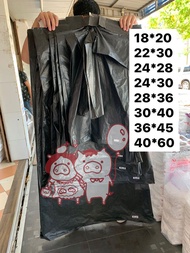 ถุงดำ ถุงขยะ ถุงขยะดำ ถุงขยะ 18x20 ถุงขยะ 24x28 ถุงขยะ 30x40 ถุงขยะ 36x45 ถุงขยะ 40x60 ถุงขยะเล็ก / 