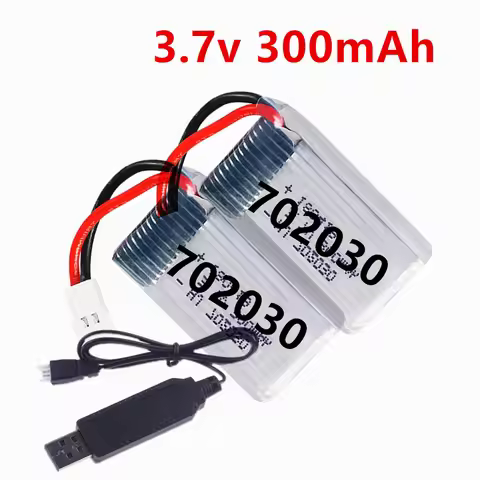 3.7V 300mah RC Drone Battery For Udi U816, U830, F180, E55, FQ777, FQ17W, For Hubsan H107 Syma X11C 