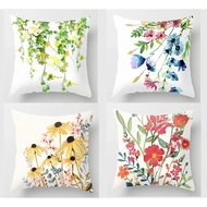 <COD>Flowers pillow case cover40×40,45×45,50×50,60×60,Square Throw pillow case,Square Sofa cushion c