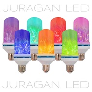 LAMPU API  E27 9 WATT / LAMPU BOHLAM EFEK API BERKOBAR E27 9 WATT 220 VOLT / FLAME EFFECT