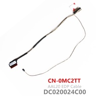 New Lcd Cable For Dell Inspire 5555 3558 5558 5559 5758 Lcd Lvds Cable DC020024C00 CN-0MC2TT