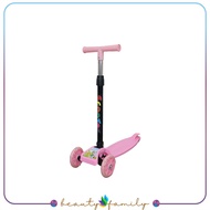 *COD* BF- M95 Mainan Otopet Scooter Anak Otoped Kumbang Skuter Anak Roda 3 Bisa Lipat Lampu LED Roda