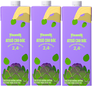 Trà atiso không đường VINAMILK atiso cao đặc hộp 1 lít - 2.4g thảo mộc giải nhiệt chống oxy hóa