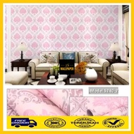 Vintage Pink Wall Wallpaper Wall Sticker Pink Vintage Wallpaper Wallpaper Dinding
