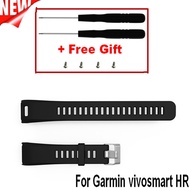 Hot sale Fashion Sports Silicone Band Strap For Garmin Vivosmart HR Bracelet Band for For Garmin Viv