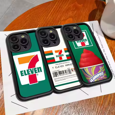 7-7Eleven 711 Phone Case for IPhone 17 16 15 14 13 12 11 Pro Max Mini Plus Soft TPU Back Cover