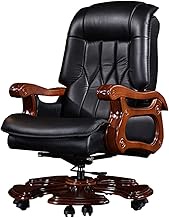 Executive Office Chair High Back Ergonomic for Lumbar Support Task Swivel PU Leather Boss Chair interesting