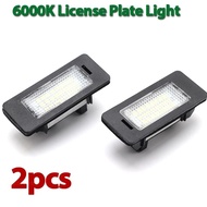 2Pcs Canbus Car LED Number License Plate Light for BMW 1 3 5 x Series E82 E88 E90 E91 E92 E93 E39 E6