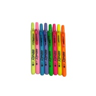WRITECH Retractable Highlighter (Pen Highlight Click) / Highlighter / Click Pen / Stationery / Pen W