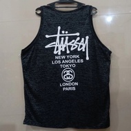 TerLarisBro- SINGLET BALI/KAIN SERAT NYAMAN/STUSSY
