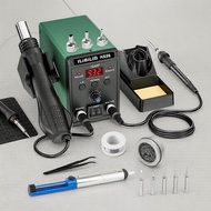 ILIBILIB 700W 2-in-1 Soldering Station & Hot Air Tool, LED Display, 100-500°C, °C/°F, Sleep, Calibra