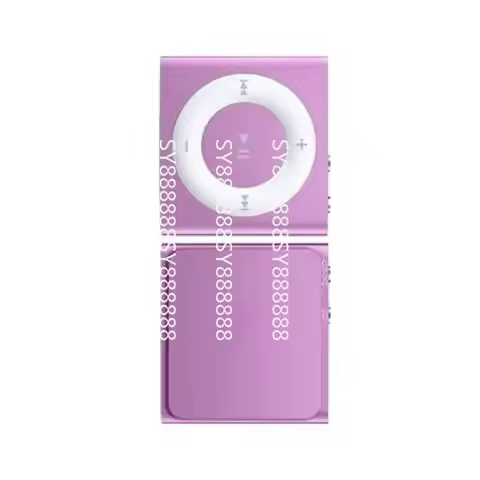 Retro Used 98% New Purple 2GB Mini Clip MP3 Player Compatible With iPod Shuffle 4 2012 Version