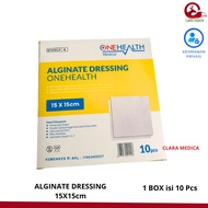 Onehealth Alginate Dressing 15X15cm Wound Dressing Wound Plaster 1 Box contains 10 Pcs