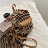 Mini Backpack GD36323 Tas Ransel Kecil Cewek Bahan Kain Import
