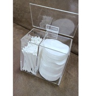 Acrylic cotton buds and cotton buds