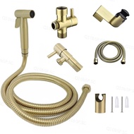 Bathroom Toilet spray bidet sprinklers Muslim Sprayer shower head Hook holder Water hose T valve Handheld  SG10B