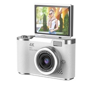 Retro Ccd Digital Camera For Kids | 4k Hd Video Recording, 2.4" Flip Screen, Mp3/filter/games | B8