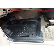 TOYOTA LAND CRUISER LC100 '98-'07/LEXUS LX470 BUNDLE 3 ROWS W CARGO TRAY Hippo Techmat PRO Deep Dish