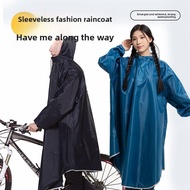 Poncho Bicycle Raincoat Adult Cycling Portable Electric Motorcycle Supply Sleeved Poncho