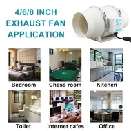 4Inch Wall Exhaust Fan / Wall Ventilation Exhaust Fan / Booster Fan / Wall Duct Fan