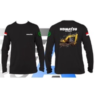 KOMATSU EXCAVATOR INDONESIA LONG-SLEEVED T-SHIRT
