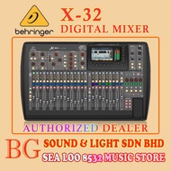 BEHRINGER X32 40-INPUT, 25-BUS DIGITAL MIXING CONSOLE WITH 32 PROGRAMMABLE MIDAS PREAMP ( X-32 )