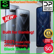 Xiaomi Black Shark 4 SG Local Set | Mirror Black | Original Global ROM with Google Service | 1 Year SG Official Warranty