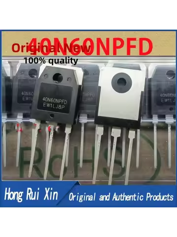 10PCS - 50PCS Lot 100% Real Original New 40N60 40N60NPFD TO-3P IGBT 40A 600V Transistor Mosfet