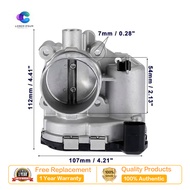 7S7G9F991CA Throttle Body Automobile Accessory for Ford Fiesta Escape Transit Connect 2013-2016