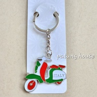 GANTUNGAN Italy Italy Motorcycle Scooter Keychain