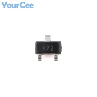 100pcs 2N7002 2N7002T SOT-523 N Channel 60V 115MA MOSFET Field Effect Tube (10) IC Chip
