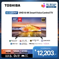 Toshiba TV 65E330NP ทีวี 65 นิ้ว 4K Ultra HD Wi-Fi Smart TV HDR10 High Dynamic Range Voice Control L