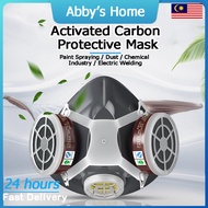 3M Gas Mask 100% Breathable Mask 6502-7 In 1 Dust Mask Respirator Mask Topeng Gas Beracun Mask N95 M