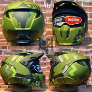 MT HELMET / HELMET MT STREETFIGHTER SV SKULL 2020 A16 MATT GREEN