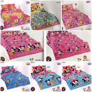 TOTO Duvet Cover Sewn With 60x97 + 3.5-Foot Bed Sheet Cartoon Pattern cu 46 90 92 98