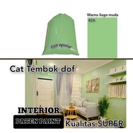 Cat Tembok Warna Hijau Sage / Cat Tembok 1 kg