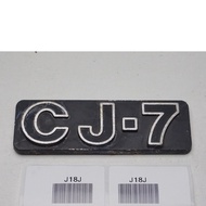 Original Jeep Jiep Cj7 CJ-7 Imblem Emblem